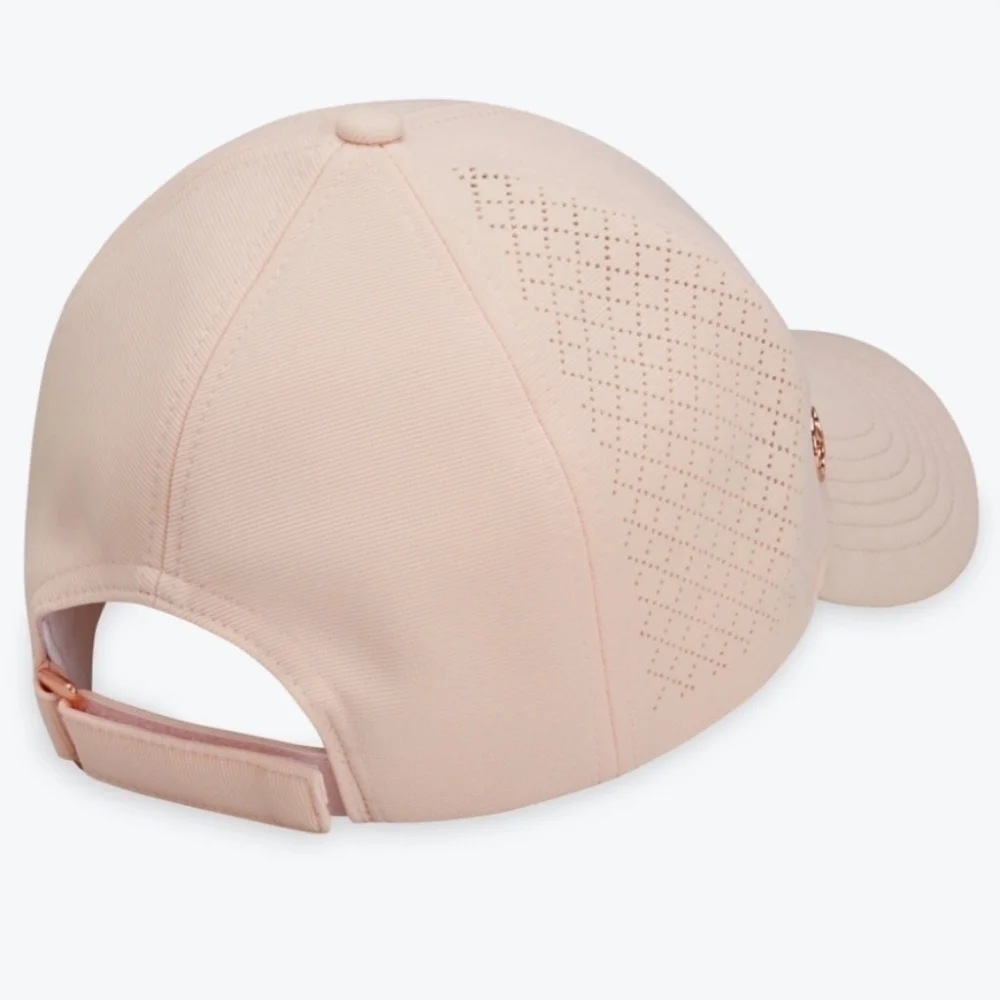 Gaiam Wander Breathable Geo Blush Pink Baseball Hat Cap